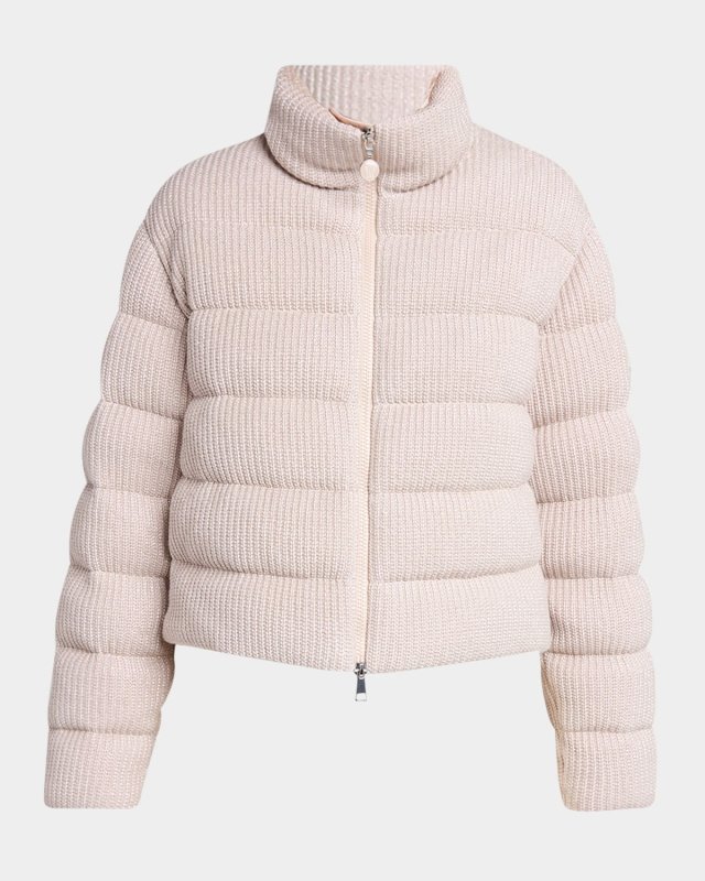 Thoiry Sparkly Down Puffer Jacket